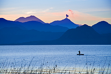 Lake Atitlan, Western Highlands, Guatemala, Central America