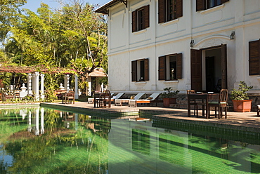 Satri House Hotel, Luang Prabang, Laos, Indochina, Southeast Asia, Asia