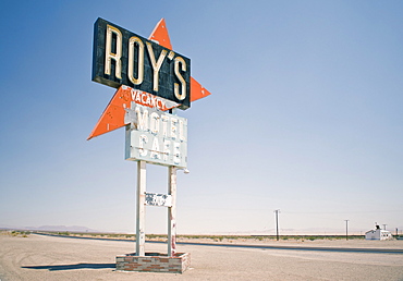 Roy's Motel, Route 66, Amboy, California, United States of America, North America