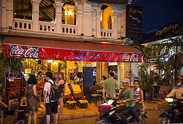 Le Grand Cafe, Siem Reap City, Cambodia, Indochina, Southeast Asia, Asia