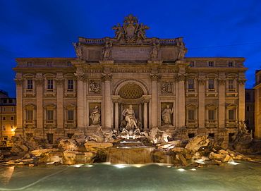 Trevi Fountain, Rome, Lazio, Italy, Europe