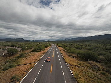 Autoposta through Reserva de la Biosfera de Tehuacan-Cuicatlan, Oaxaca, Mexico, North America