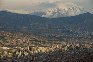 View of La Paz from El Alto, La Paz, Bolivia, South America