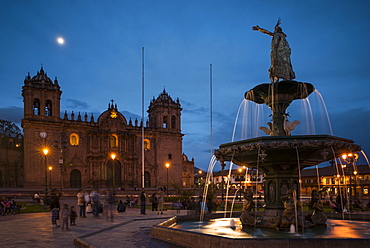 La Catedral, Plaza de Armas, Cusco (Cuzco), Peru, South America