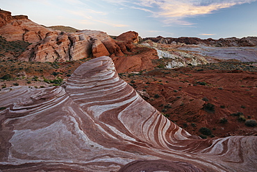 The Fire Wave, Valley of Fire State Park, Nevada, United States of America, North America