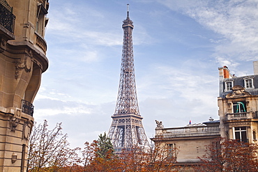 The Eiffel Tower in Paris, France, Europe