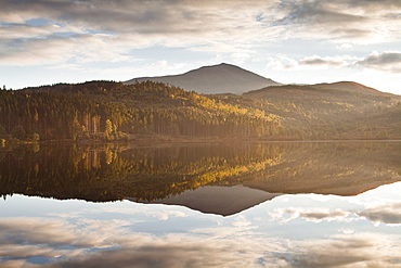 Loch Garry in the Scottish Highlands, Scotland, United Kingdom, Europe