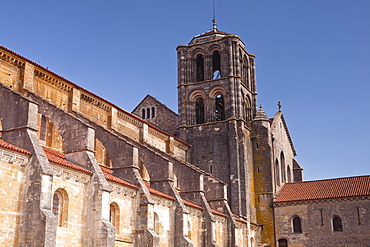 The Basilica of St. Magdalene, UNESCO World Heritage Site, Vezelay, Yonne, Burgundy, France, Europe