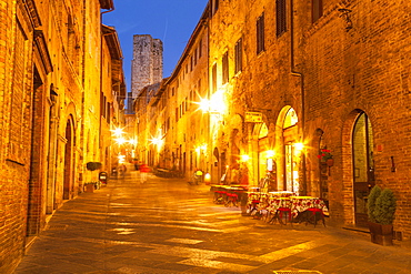 The historic centre of San Gimignano, UNESCO World Heritage Site, Tuscany, Italy, Europe