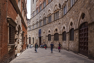 The old city of Siena, UNESCO World Heritage Site, Tuscany, Italy, Europe