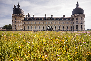 The beautiful Renaissance chateau at Valencay, Indre, France, Europe