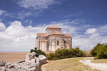 Saint Radegonde church, Talmont, Charente-Maritime, France, Europe