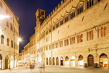 Palazzo dei Priori in Perugia, Umbria, Italy, Europe