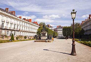 Cours Cambronne in the city of Nantes, Loire-Atlantique, France, Europe