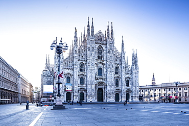 The Duomo di Milano (Milan Cathedral), Milan, Lombardy, Italy, Europe