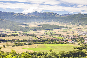 The Valnerina near to Norcia, Umbria, Italy, Europe