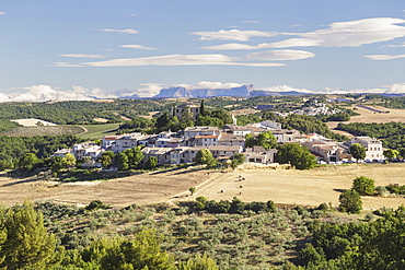 The village of Entrevennes, Alpes-de-Haute-Provence, Provence, France, Europe