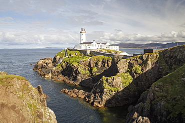 Fanad Head Lighthouse in Donegal, Ulster, Republic of Ireland, Europe