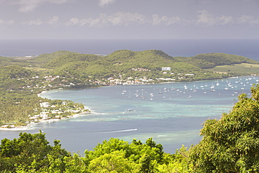 The tropical island paradise of Martinique, West Indies, Caribbean, Central America