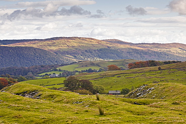 The remains of slate mines near to the Tranearth site in the Lake District National Park, Cumbria, England, United Kingdom, Europe