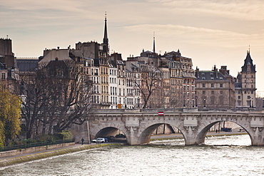 Pont Neuf and the Ile de la Cite in Paris, France, Europe