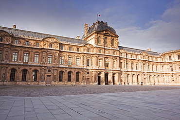 The Musee Louvre in Paris, France, Europe