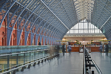 St. Pancras International railway station, London, England, United Kingdom, Europe