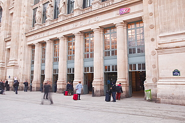 Gare du Nord railway station in Paris, France, Europe 