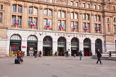 Gare Saint Lazare railway station in Paris, France, Europe 