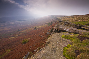 Stanage Edge, Peak District National Park, Derbyshire, England, United Kingdom, Europe