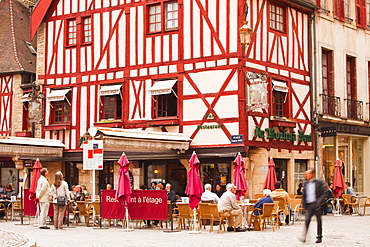 Place Francois Rude in the city of Dijon, Burgundy, France, Europe