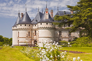 The renaissance chateau at Chaumont-sur-Loire, UNESCO World Heritage Site, Loire Valley, Loir-et-Cher, Centre, France, Europe