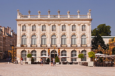 The museum in Place Stanislas in the heart of Nancy, UNESCO World Heritage Site, Meurthe-et-Moselle, France, Europe