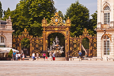 Place Stanislas, UNESCO World Heritage Site, Nancy, Meurthe-et-Moselle, France, Europe