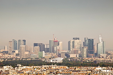 Skyscrapers in the La Defense district of Paris, France, Europe