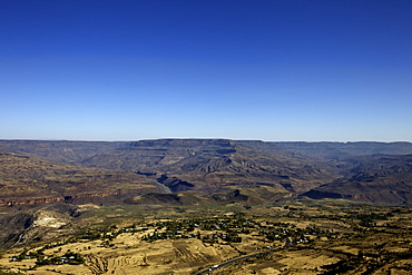 Landscape at Dejen, Ethiopia, Africa