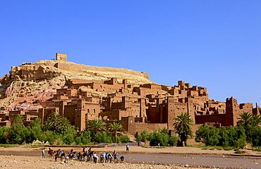 Kasbah, Ait-Benhaddou, UNESCO World Heritage Site, Morocco, North Africa, Africa