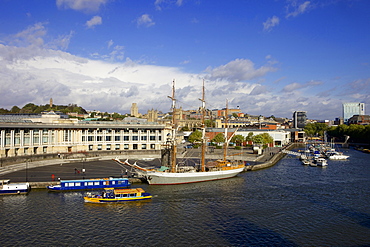 The Lloyds Banking Group Headquarters building at Bristol's floating harbour, Bristol, England, United Kingdom, Europe