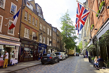 Monmouth Street near Seven Dials in Covent Garden, London, England, United Kingdom, Europe