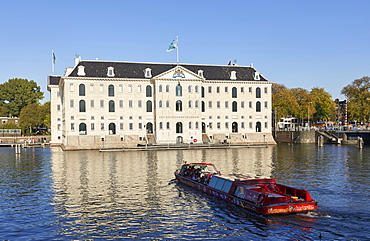 Het Scheepvaartmuseum, the National Maritime museum in Amsterdam, North Holland, The Netherlands, Europe