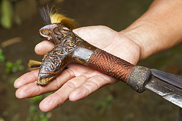 Old traditional Dayak saber - Borneo Indonesia