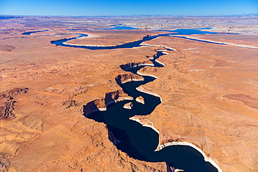 Colorado River, Lake Powell, Page, Arizona, Usa, America