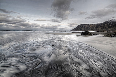 Shore of Lofoten Islands, Nordland, Norway