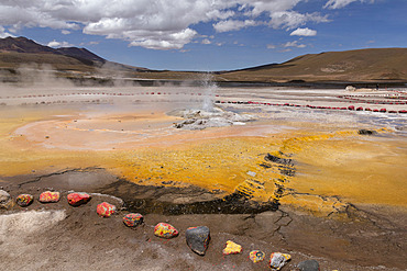 El Tatio geysers, San Pedro de Atacama, Atacama Desert, Chile