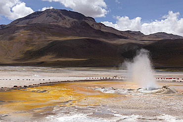 El Tatio geysers, San Pedro de Atacama, Atacama Desert, Chile