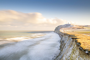 Cap Blanc-nez in winter, Opal Coast, France