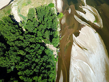 Kayaks on the Loire River, France