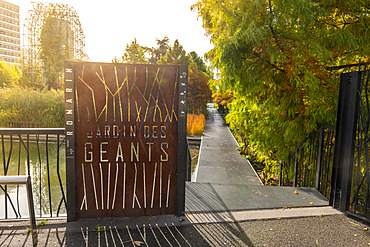 The Garden of the Giants in autumn, Lille, Hauts de France, France