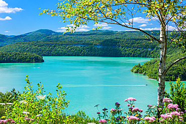 Lake Vouglans, Jura, France