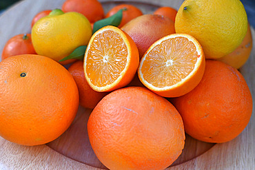 Mixed citrus fruits